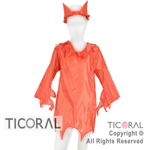 DISFRAZ DIABLITA ECO NI�A CR TALLE 2 x 1